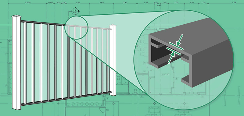 Fort Mill SC Aluminum fence Rails installation company