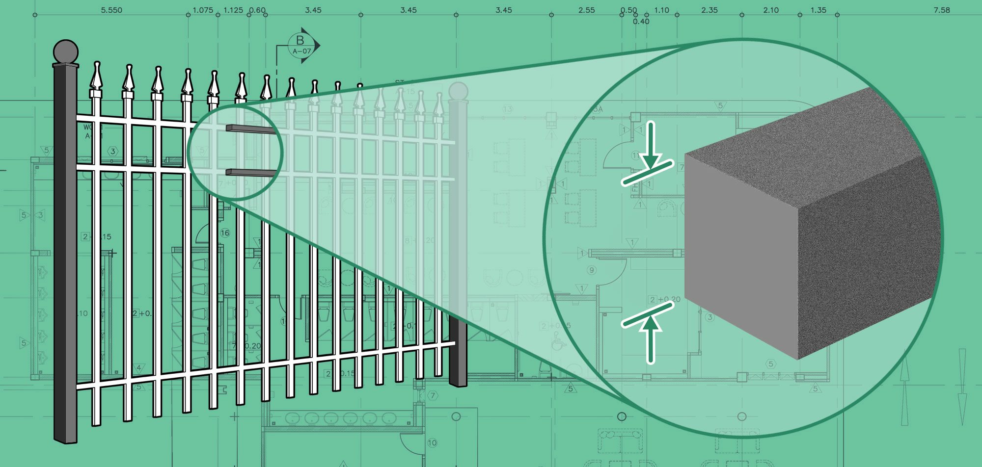 Fort Mill SC Ornamental Iron fence Rails installation company