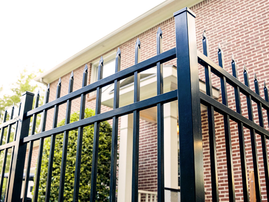 Security Fence Example in Gastonia North Carolina